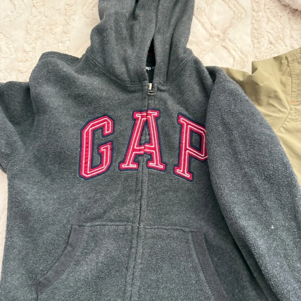 Gap & Genuine Kids 5T Jacket & Fleece Hoodie Set Toddler Boys School Fall